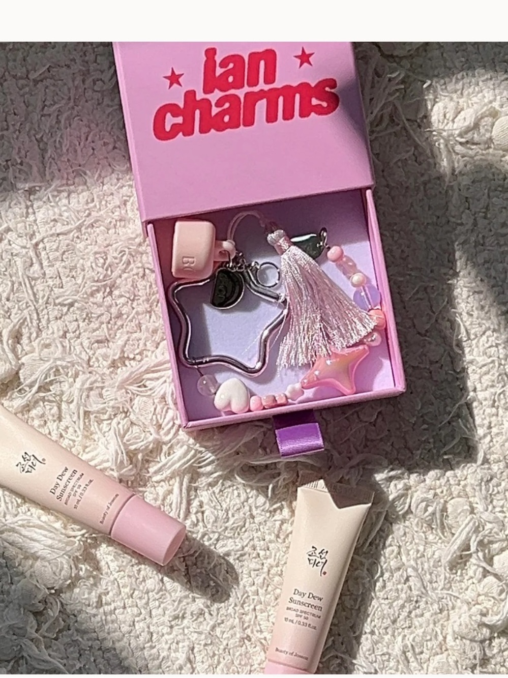 Beauty of Joseon Sunscreens + charm set
